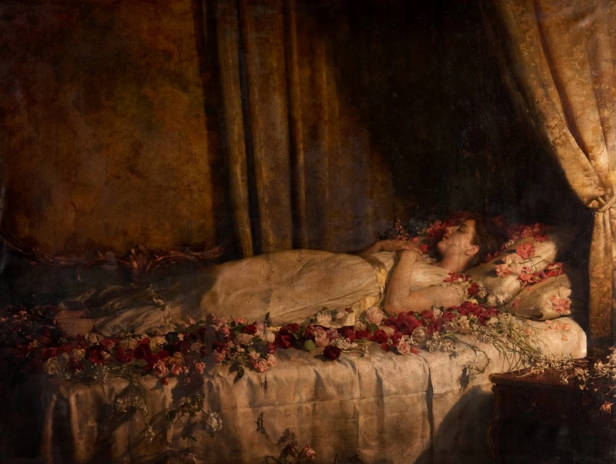 John Collier - La morte di Albine